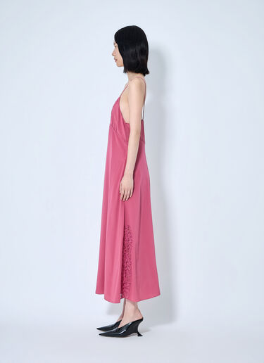 LN-CC® - Chloé: Spaghetti Strap Slip Dress - Pink Chloé Spaghetti Strap Slip Dress Pink chl0264011