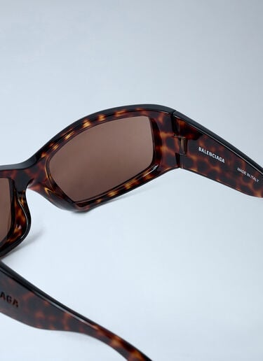 Raven Cat Sunglasses Balenciaga Raven Cat Sunglasses Brown bal0162020