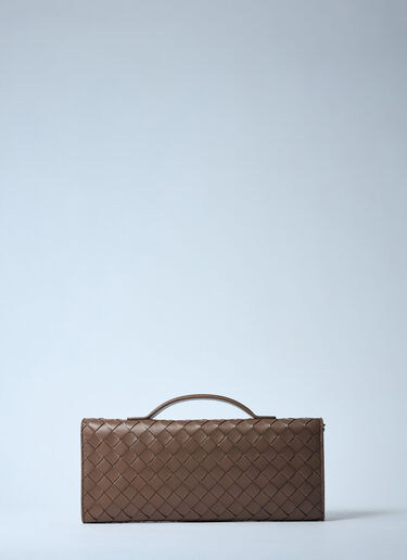 Bottega Veneta Long Andiamo Clutch Brown bov0259067