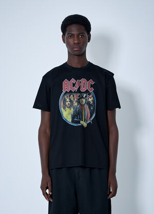 Junya Watanabe AC/DC T-Shirt Black jwn0160001