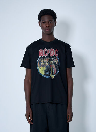 Junya Watanabe AC/DC T-Shirt Black jwn0160001