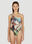 Versace Boucher Swimsuit Black vrs0251027