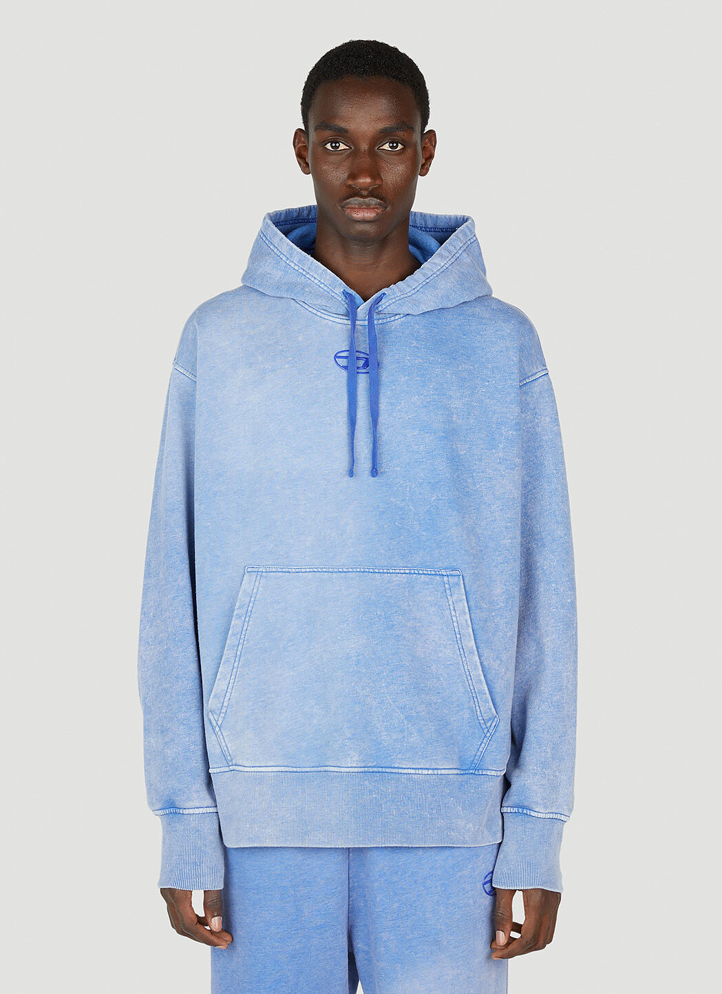 Diesel blue hoodie new arrivals