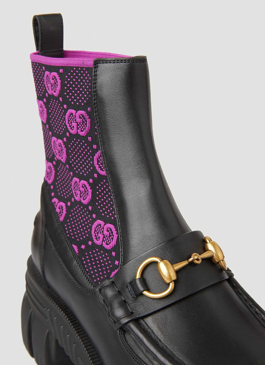 Gucci chunky boots best sale