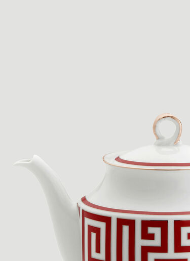 Ginori 1735 Labirinto Teapot Red wps0644450