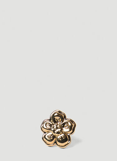 Kenzo Boke Flower Earrings Gold knz0253027