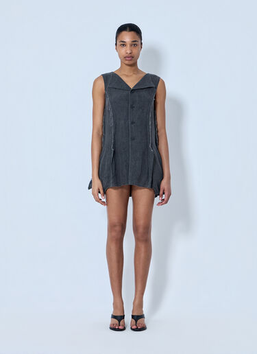 LIMI Feu Hem Detail Vest Grey lmf0264008