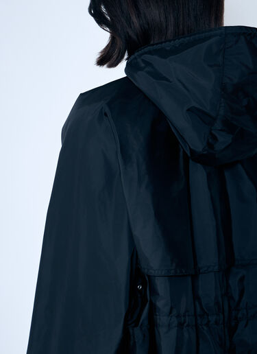 Prada Re-Nylon Hooded Jacket Black pra0260009