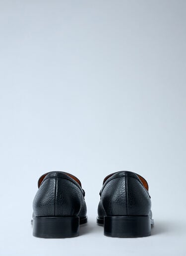 皮革乐福鞋 Acne Studios 皮革乐福鞋 黑色 acn0162027