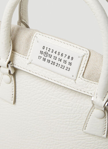 Maison Margiela 5AC Micro Handbag White mla0249003