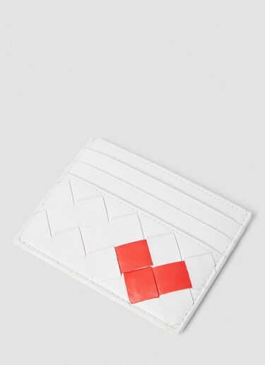 Bottega Veneta Intrecciato Cardholder White bov0255030