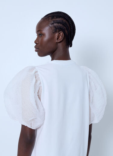 LN-CC® - Cecilie Bahnsen: Cbben T-Shirt Jersey - White Cecilie Bahnsen Cbben T-Shirt Jersey White cec0266024