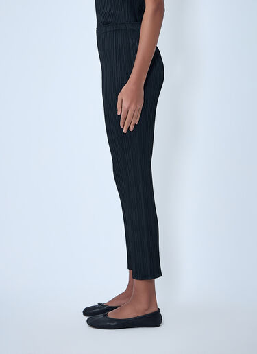 Pleats Please Issey Miyake Pleated Pants Black plp0263006