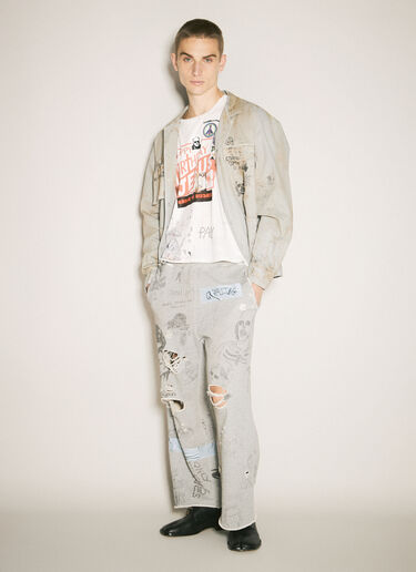 Graffitti T-Shirt Paly Graffitti T-Shirt Off White pal0158008