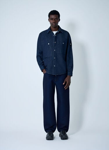 Logo Patch Denim Jeans Stone Island Logo Patch Denim Jeans Denim sto0162088