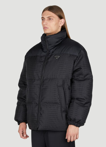 Prada Re-Nylon Reversible Down Jacket Black pra0154008