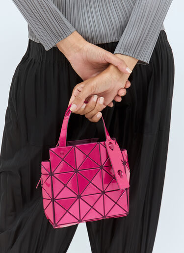 Bao Bao Issey Miyake Carat Mini Handbag Pink bao0259007