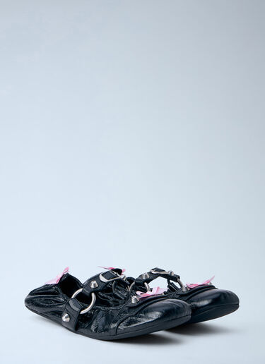 Balenciaga City Ballerinas Flats Black bal0263018