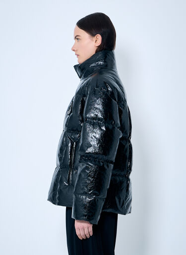 8 Moncler Palm Angels Simoom Short Down Jacket Black mpa0359003