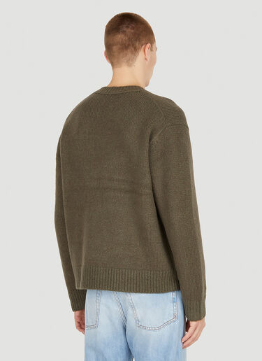 Acne Studios Knit Sweater Green acn0150004