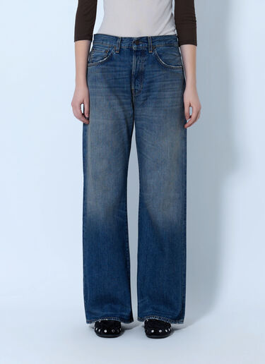 LN-CC® - Acne Studios: Regular Fit 2021F Jeans - Blue Acne Studios Regular Fit 2021F Jeans Blue acn0265054