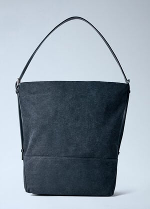 Lemaire Belted Tote Bag Black lem0164020