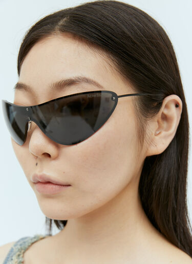 Acne Studios 金属框太阳镜 黑色 cns0354003