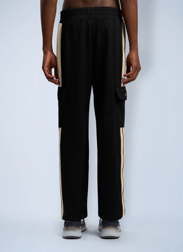 Classic Logo Cargo Track Pants Palm Angels Classic Logo Cargo Track Pants Black pma0162095