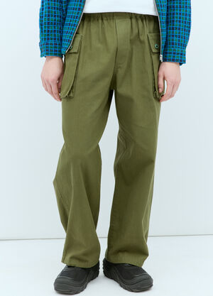 Brain Dead Jungle Cargo Pants Green bra0154010