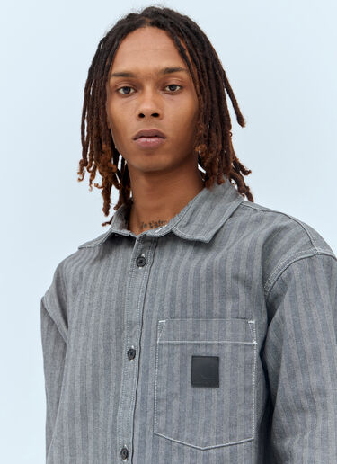 Carhartt WIP Menard Denim Shirt Grey wip0157016