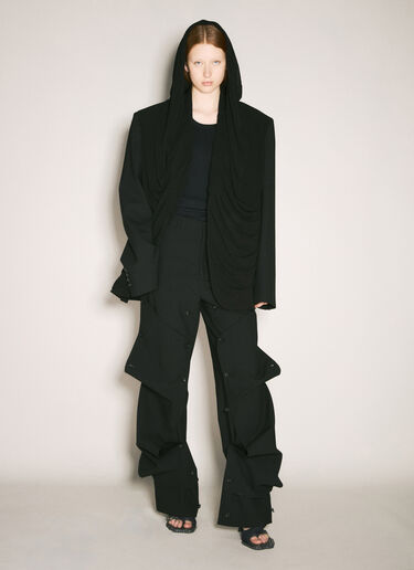 Button Panel Pants Y/Project Button Panel Pants Black ypr0358011