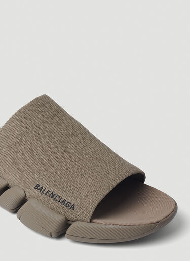 Balenciaga Speed 2.0 Slides Beige bal0252072