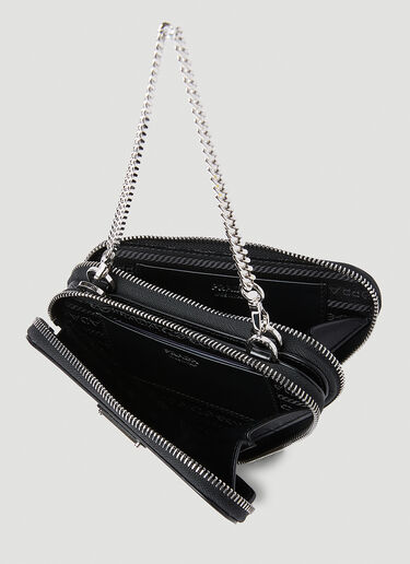 Prada Contenitori Mini Chain Wallet Black pra0252065
