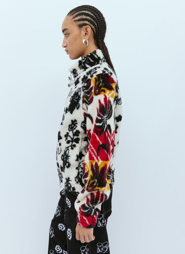 Dance Party Soft-Fleece Jacket Chopova Lowena Dance Party Soft-Fleece Jacket White cho0254009