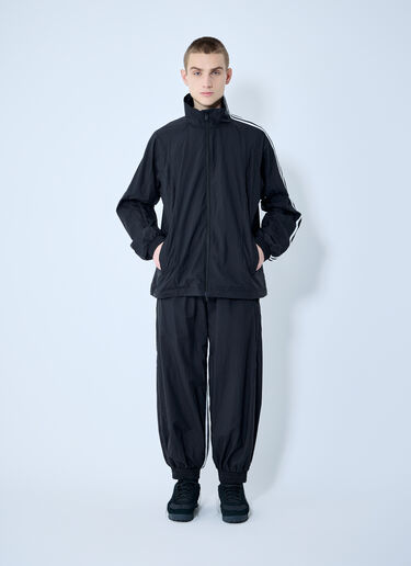 Y-3 Logo Motif Windbreaker Jacket Black yyy0160014