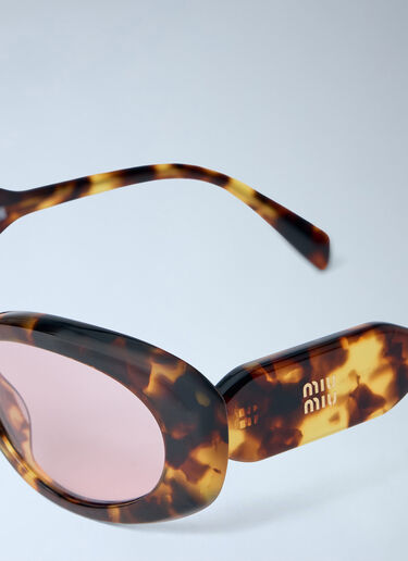 LN-CC® - Miu Miu: C01S Sunglasses - Brown Miu Miu C01S Sunglasses Brown lmu0266004