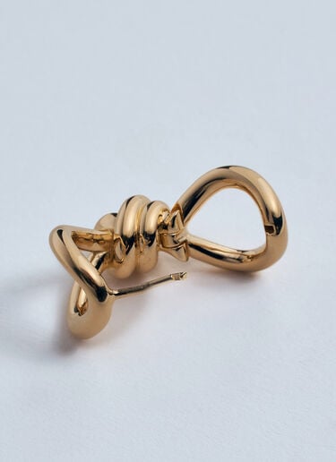 Bottega Veneta Knot Earrings Gold bov0259061