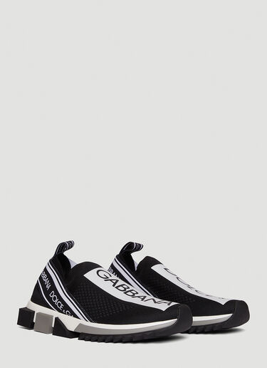 Dolce & Gabbana Sorrento Stretch Mesh Sneakers Black dol0247117