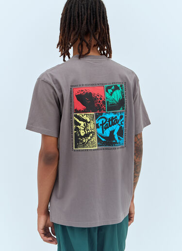 Patta Co-Existence T 恤 灰色 pat0156016