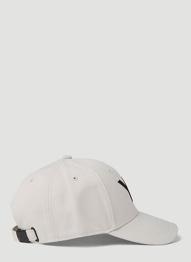 Y-3 Logo Embroidery Baseball Cap Light Grey yyy0152055
