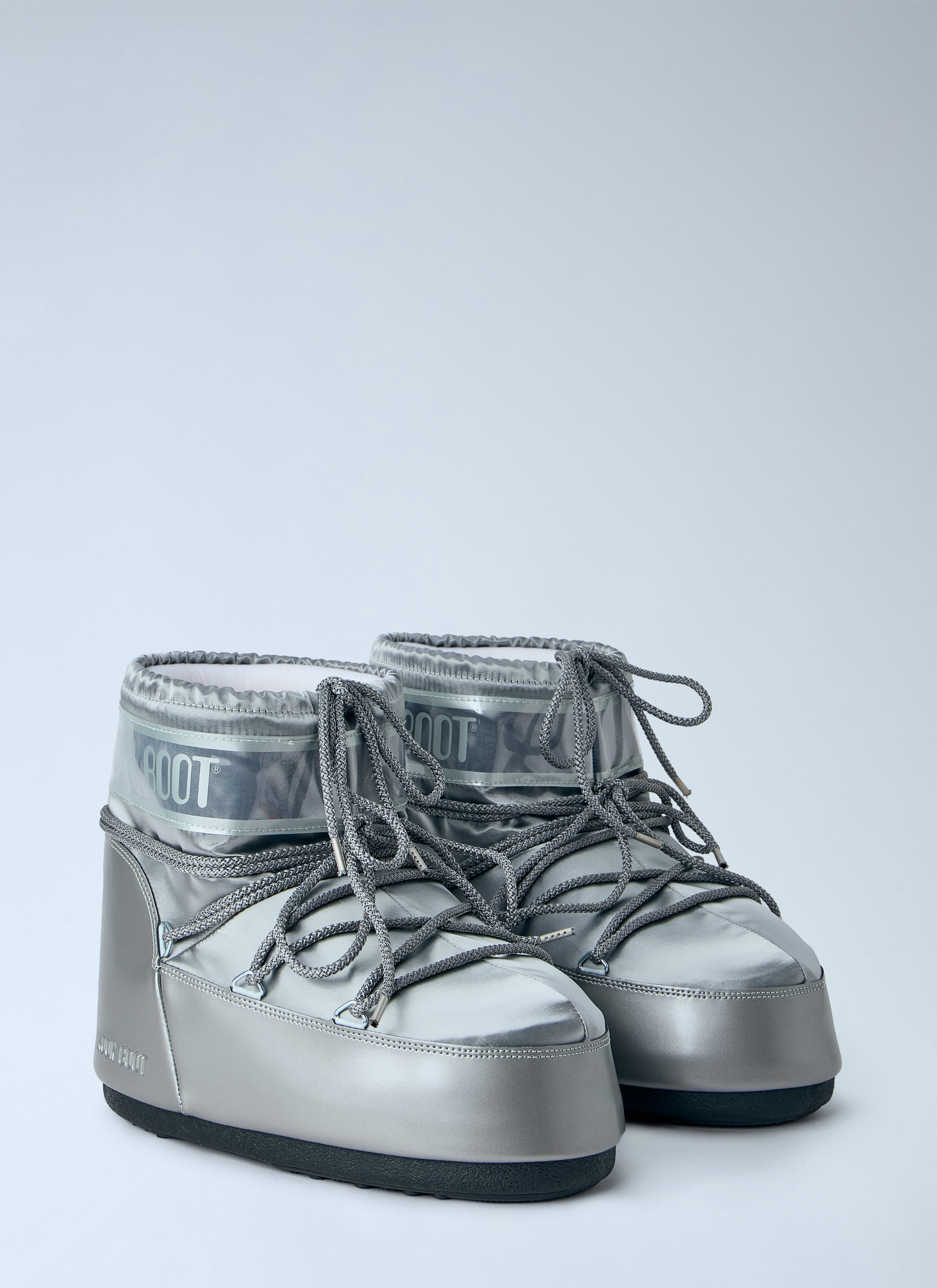 Moon Boot Icon Low Glance Boots in Silver | LN-CC®