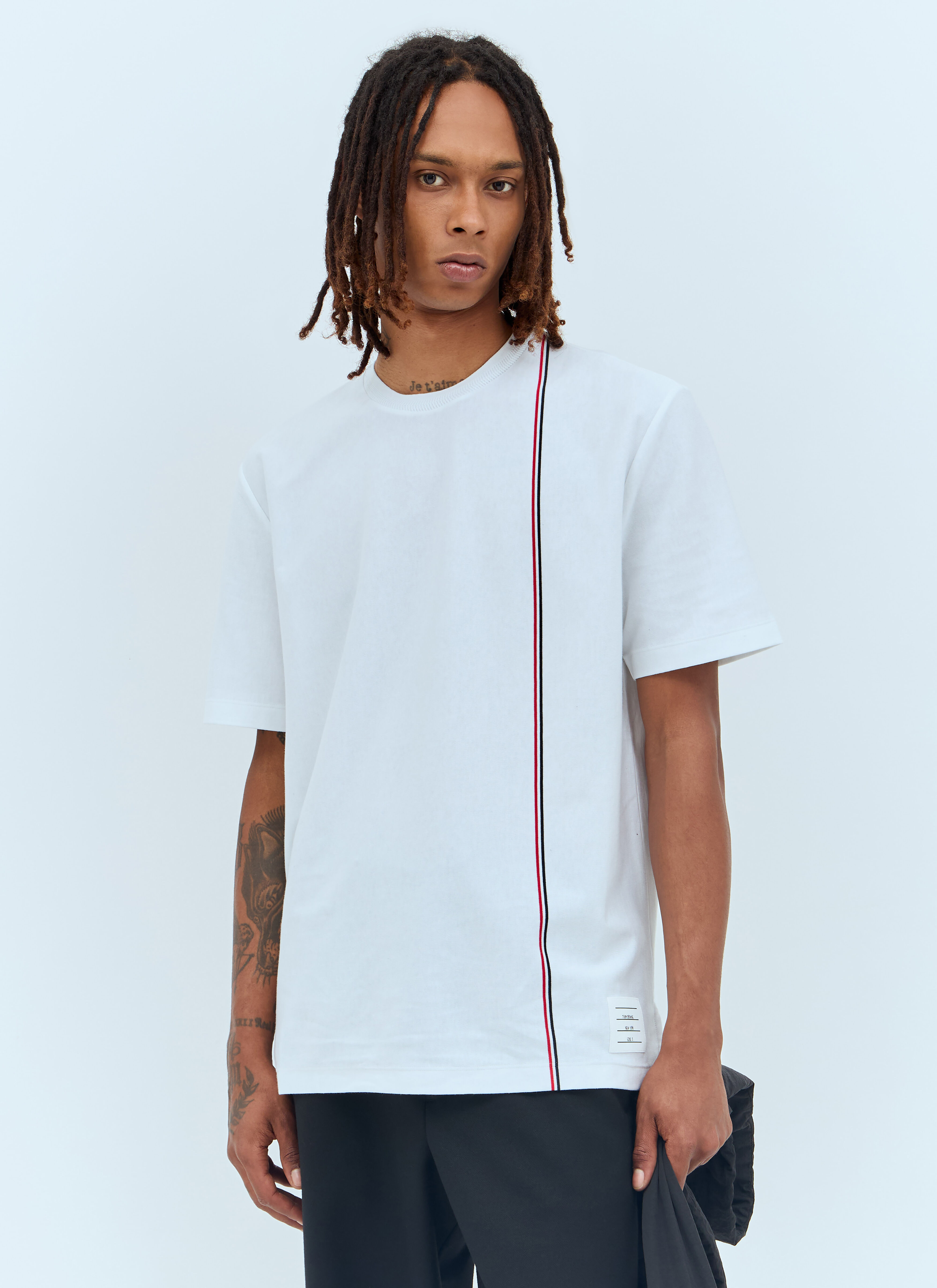 Patta RWB Stripe T-Shirt Grey pat0156016