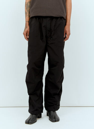 Comme des Garçons Homme Ripstop Track Pants Black cdh0156002