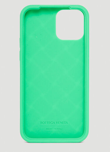 Bottega Veneta Rubber iPhone 12 Pro Case Green bov0145019
