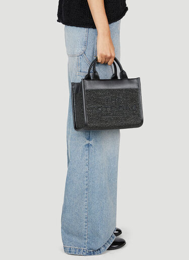 Marc Jacobs DTM Woven Mini Tote Bag Black mcj0253018
