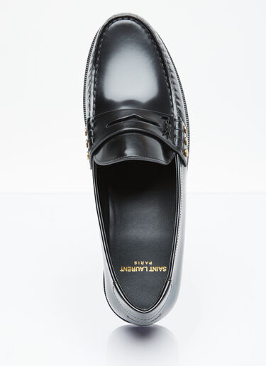 Saint Laurent Le Loafers ローファー ブラック sla0154026