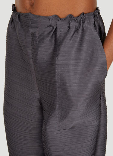 Pleats Please Issey Miyake Plissé Tapered Pants Black plp0251001