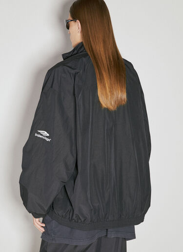 Patched Tracksuit Jacket Balenciaga Patched Tracksuit Jacket Black bal0154004