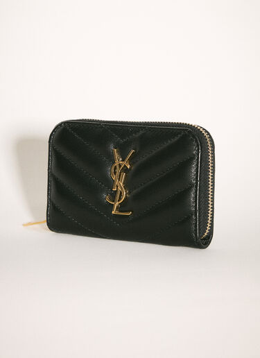 Saint Laurent Cassandre Cardholder Black sla0258030