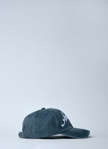Acne Studios Logo Motif Baseball Cap Blue acn0159028